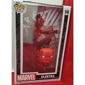 Funko Pop Elektra 14 Comic Covers Marvel Daredevil Super Heroes Vinyl Figure New